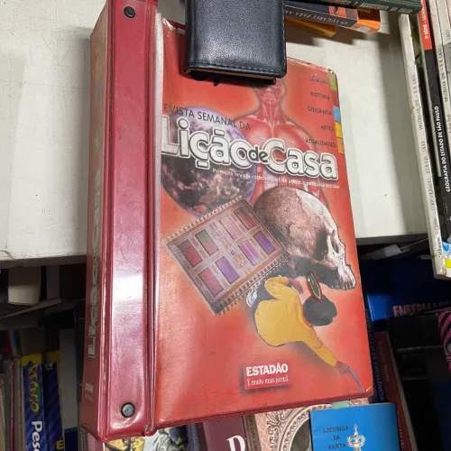 Coleção enciclopédia Revista semanal da lição de casa Estadão fichário 