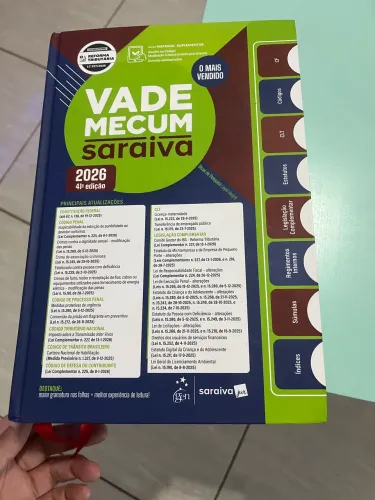 Vade mecum 2026 Saraiva novo