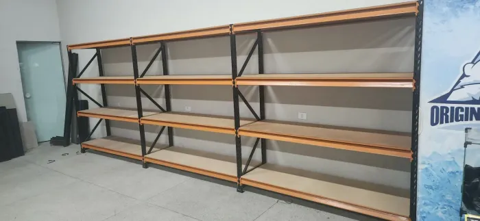 Mini porta paletes ideal para organizar seu estoque
