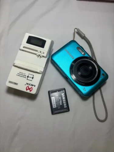 Câmera Digital Samsung SL605 Azul - Estética Y2K / Digicam Retro