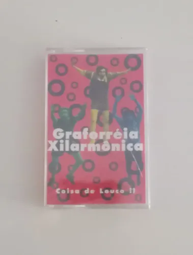 Fita k7 Graforréia Xilarmônica - Coisa de Louco II 1995 LACRADA