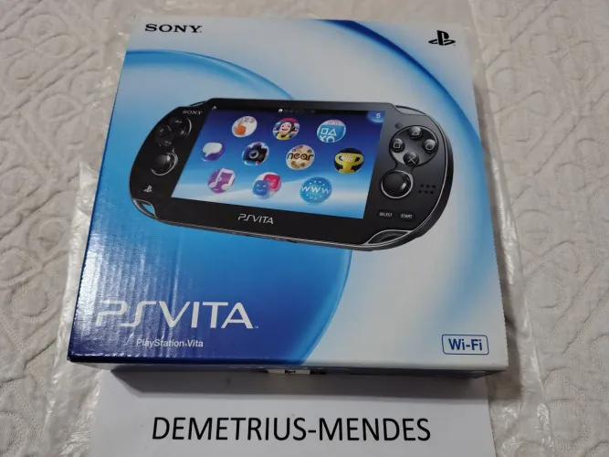 Sony PlayStation Vita Nacional - Novo e Lacrado - c/ NF de Compra e Vídeo!