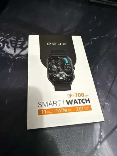 Smartwatch PEJE ZW16 2,01? Bluetooth Chamadas 700mAh 123+ Modos Esportivos