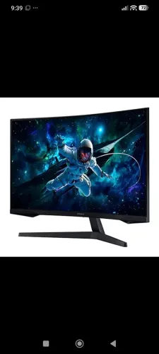Monitor Gamer Samsung Odyssey G5 32" QHD 165Hz 1ms Curvo