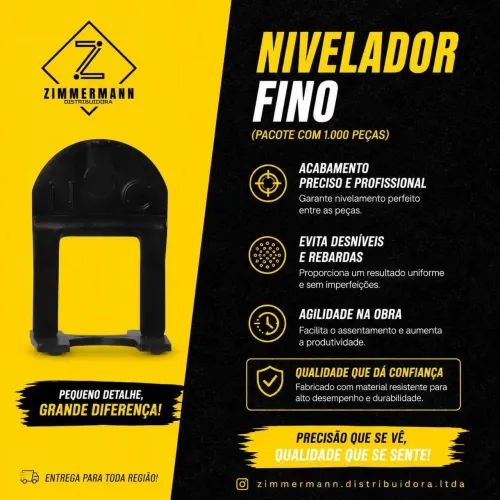 Nivelador para pisos e porcelanato 
