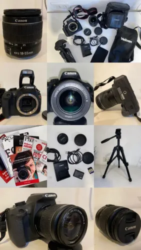 Câmera fotográfica profissional