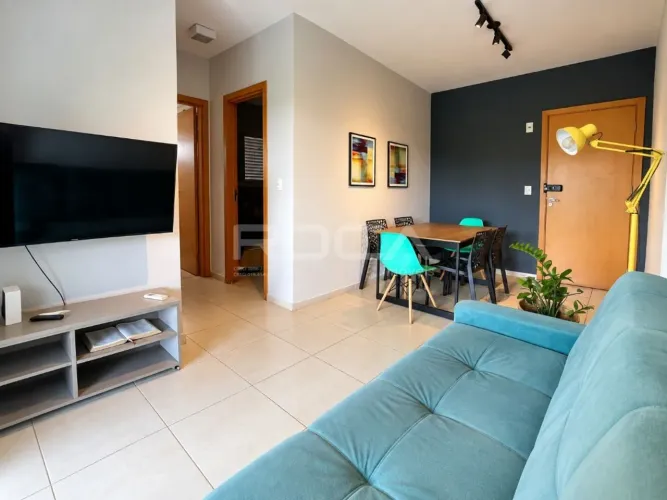 Apartamento Mobiliado para Locação e Venda com 2 quartos no Jardim Iguatemi, em Ribeirão P