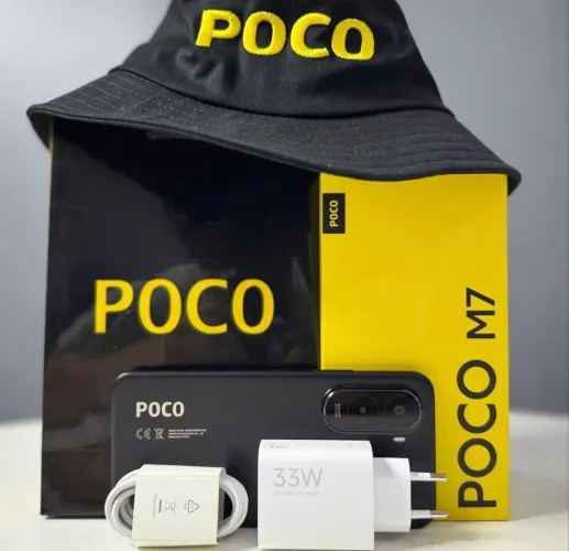 Poco M7 5G 256/08- Novos + Entrega Gratuita 
