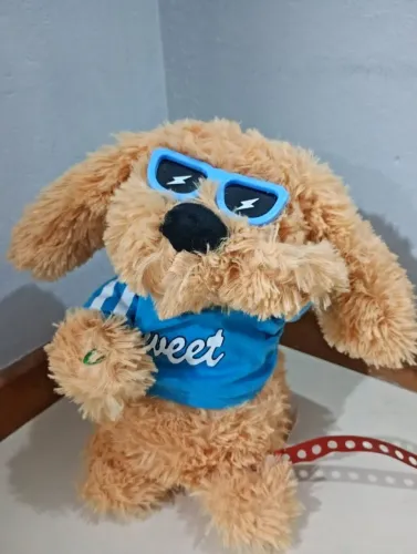 Lindo cachorro eletrônico da Br Machine 