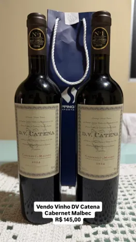 Vendo Vinho DV Catena Cabernet Malbec