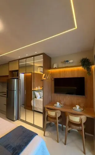 Apartamento Studio Smart Corsário - Mobiliado