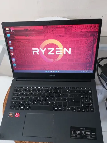 Notebook Acer Aspire Ryzen 7 - SSD 256GB - 8gb de ram - placa vídeo 4gb. So venda