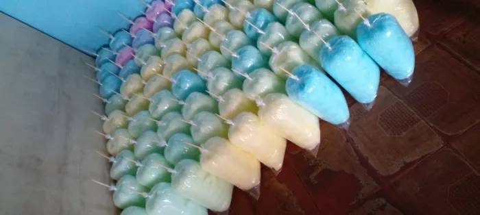 Venda de algodão doce 