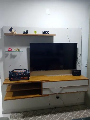Painel + Rack para tv até 60 polegadas