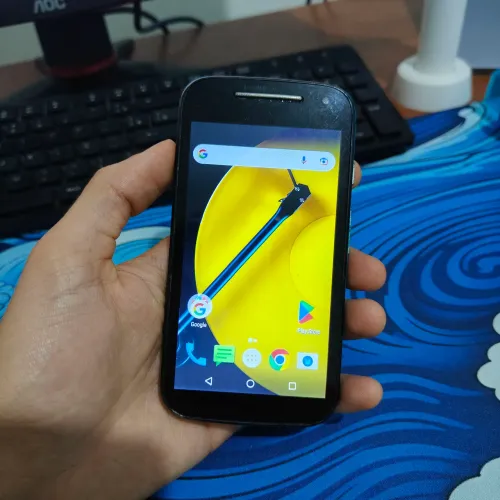 Motorola Moto E2 4G com TV funcionando tudo