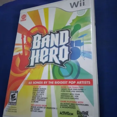 JOGO NINTENDO WII BAND HERO