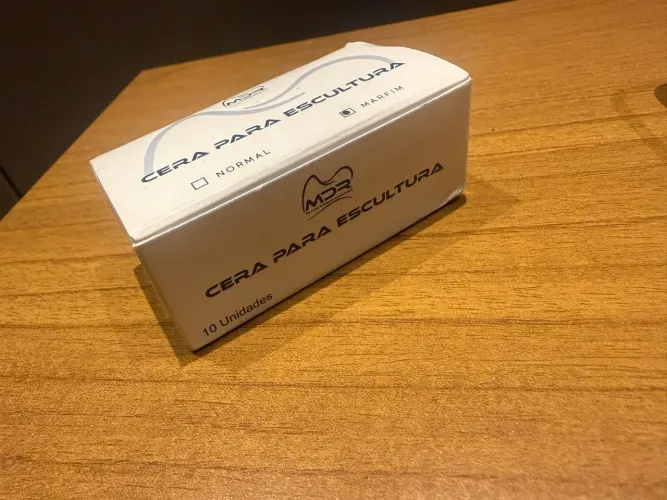 Bloco Cera Escultura Dentária Macro 10 Unidades / Odontologia