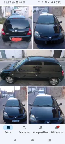 Renault Clio Hi-flex 1.0 16V 3P 2011