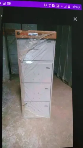 Arquivo pasta suspensa 4 gavetas novos