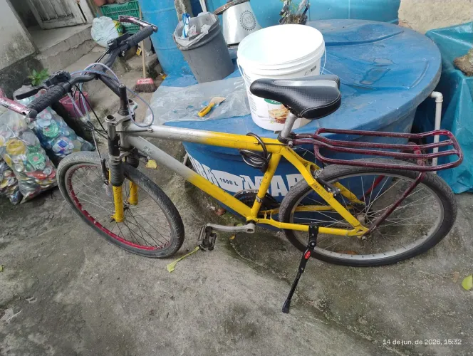 Vendo bicicleta aro 26 de alumínio