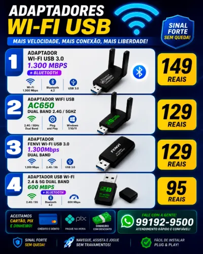 Adaptador Usb Wi-fi
