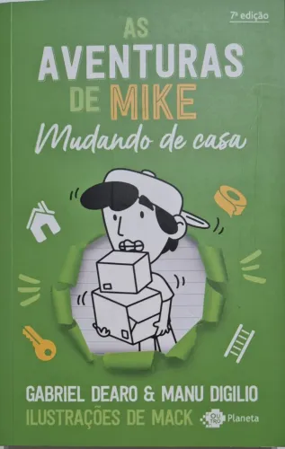 As Aventuras de Mike 3: Mudando de Casa - capa mole