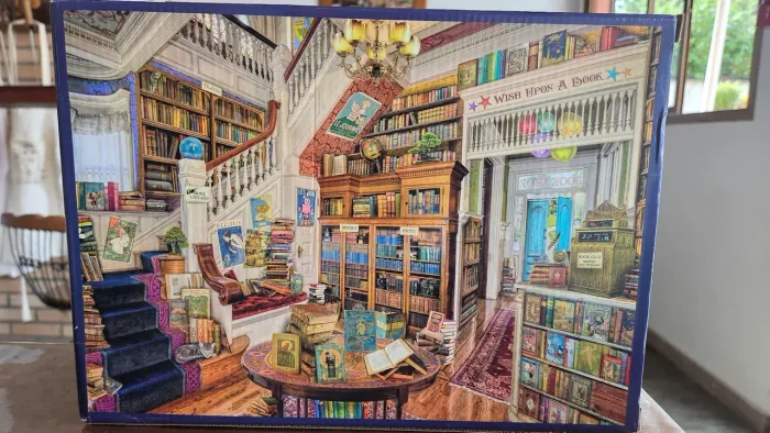 Quebra cabeça 2000 peças - A livraria