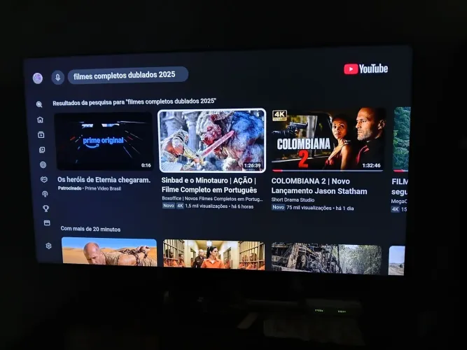 Vendo uma TV Samsung smart 58 polegada boa avista
