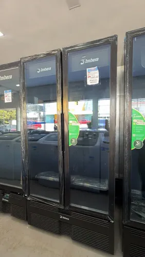 Refrigerador Imbera 810 Litros, Porta Dupla. Inverter, bivolt.