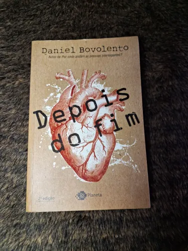 depois do fim | daniel bovolento | livro original