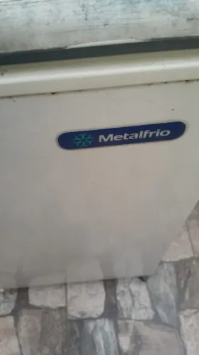 FREEZER HORIZONTAL , ENTREGO METALFRIO DUAS PORTAS SEMI-NOVO 110V 