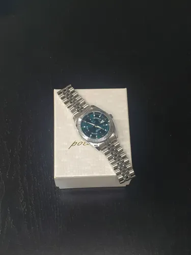 Relógio Poedagar SilverStar Aço Inox - Estado Excelente<br>