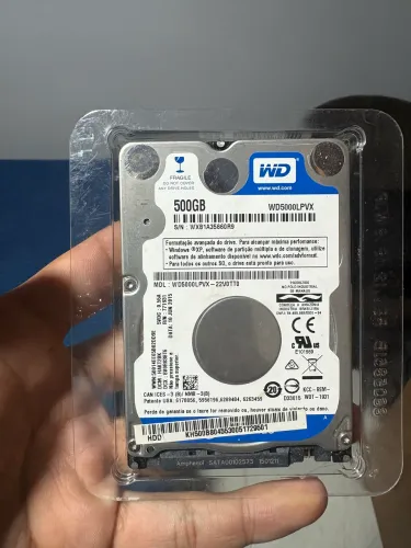 HD WD NOTEBOOK 500GB