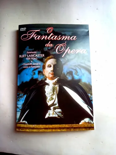 O Fantasma da Opera burt lascarter dvd filme terror clássico