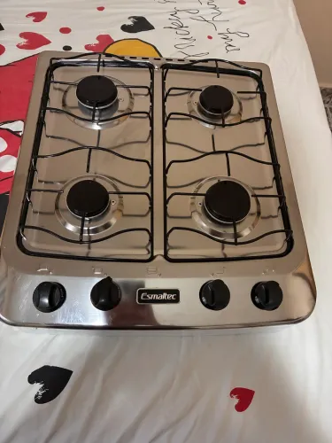 Fogão de Mesa Esmaltec 4 Bocas Laguna NOVO Nunca Usado