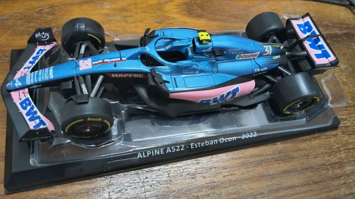 Formula 1 Compatible with Alpine A522 Esteban Ocon 2022-1/24 Model car - OR064