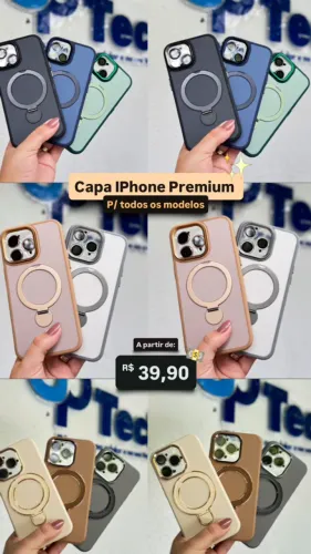 Capa para iPhone - Proteção, Elegância e Conforto!