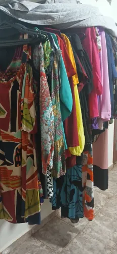 Lote roupas para brechó primeira linha