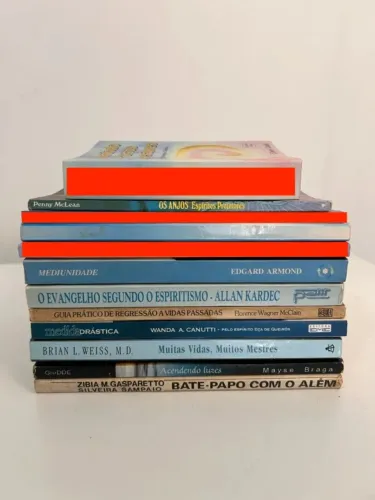 Livros Espíritas a partir de R$ 9,80  - Lote: R$ 75 (Leia a descrição)