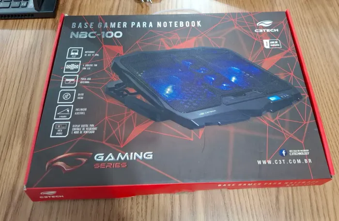 Base Gamer para Notebook NBC100 - C3Tech