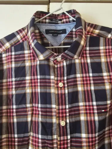 Camisa Tommy Hilfinger Xadrez Slim Fit - NOVA, ORIGINAL NUNCA USADA