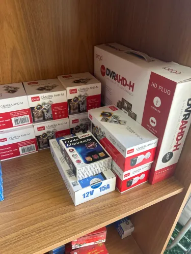 Kit câmera de monitoramento completo