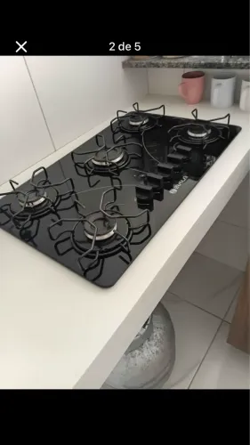 cooktop 5 bocas + bancada