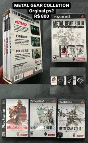 Trilogia metal gear original 