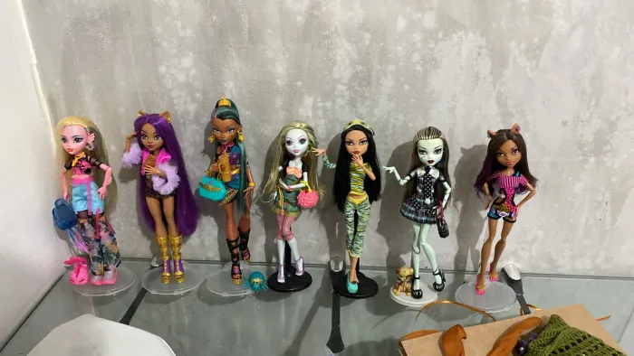 Lote de bonecas monster high 