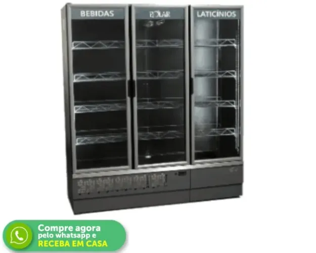 Freezer Auto Serviço 3 Portas Polar 127/220v