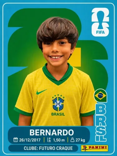 A figurinha que faltava no seu álbum
