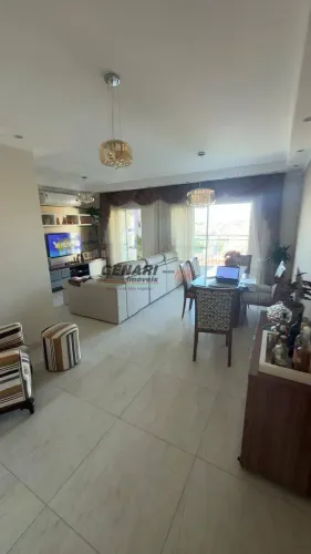 Apartamento no Centro com 3 quartos sendo 2 suítes e ampla varanda gourmet