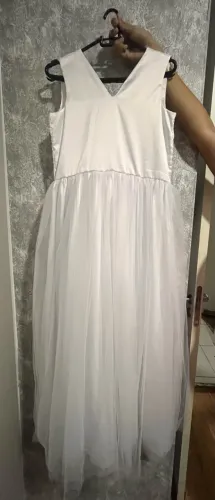 Vestido branco de festa