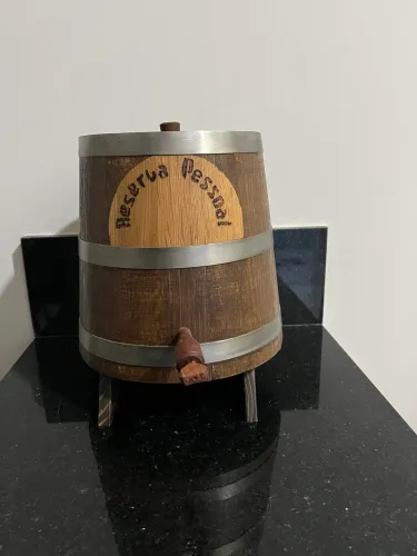Corote de madeira ?Carvalho ? 5 litros para ornamentar sua casa.